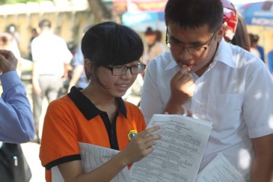 Bộ GD-ĐT công bố điểm sàn tuyển sinh năm 2013