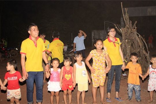 Chương trình Tết trẻ thơ tại xã Mã Đà
