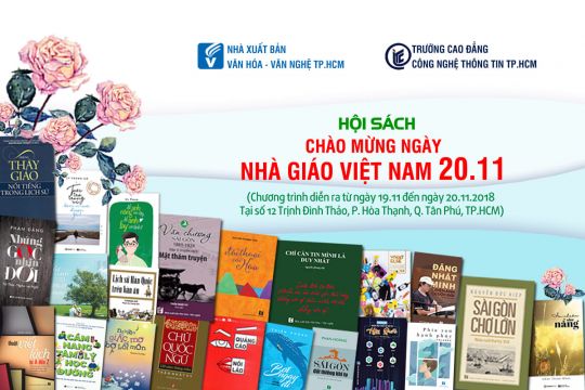 Hội sách chào mừng ngày Nhà giáo Việt Nam