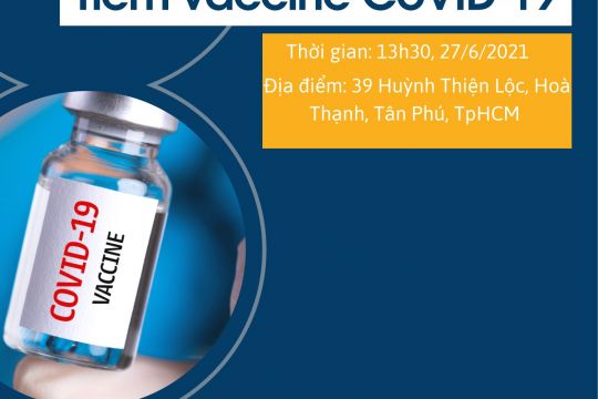 THÔNG BÁO TOÀN THỂ CB-GV-CNV ITC THỰC HIỆN TIÊM VACCINE COVID-19