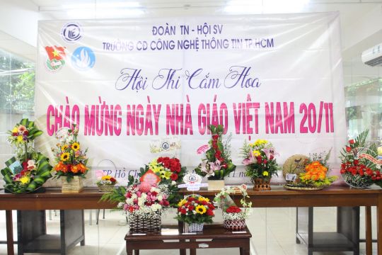 Hội Thi Cắm Hoa Chào Mừng Ngày Nhà Giáo Việt Nam 20/11/2020